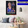 Denver Nuggets Advance To The NBA Finals First Time Ever Art Decor Poster Canvas