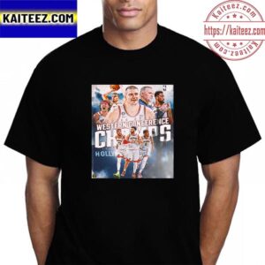 Denver Nuggets Are 2022-2023 Western Conference Champions Vintage T-Shirt
