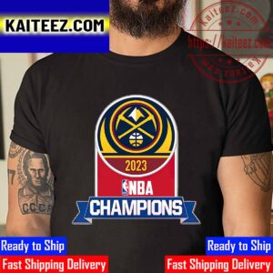 Denver Nuggets Are 2023 NBA Champions Vintage T-Shirt