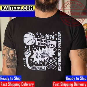 Denver Nuggets Est 1974 Western Conference Champions And NBA Finals 2023 Vintage T-Shirt