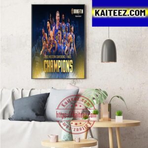 Denver Nuggets Have Won The Western Conference Finals And Are Headed To The NBA Finals Art Decor Poster Canvas