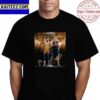 Denver Nuggets Nikola Jokic Is The Earvin Magic Johnson Trophy As The MVP Of The 2023 Western Conference Finals Vintage T-Shirt