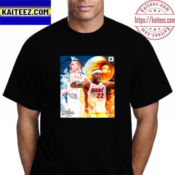 Denver Vs Miami In The 2023 NBA Finals Vintage T-Shirt