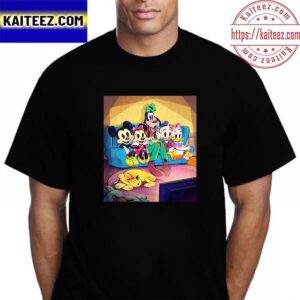 Discover Magical On Disney Plus In National Streaming Day Vintage T-Shirt