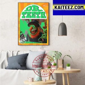 Dr Teeth In The Muppets Mayhem Of Disney Art Decor Poster Canvas