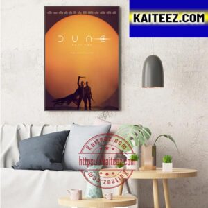 Dune Part 2 First Poster Movie Art Decor Poster Canvas