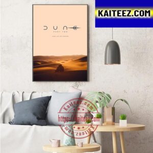 Dune Part 2 New Poster Movie By Fan Art Art Decor Poster Canvas