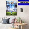 Erling Haaland Is The Most Goals In A Single Premier League Season Art Decor Poster Canvas