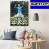 Erling Haaland And Manchester City With 9 Straight Wins In Premier League Art Decor Poster Canvas