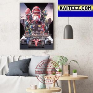 F1 Miami GP x Fast X Official Poster Art Decor Poster Canvas