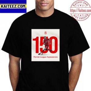 Fabinho 150 Premier League Appearances In Liverpool FC Vintage T-Shirt