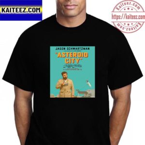 First Posters For Jason Schwartzman In Asteroid City Of Wes Anderson Vintage T-Shirt