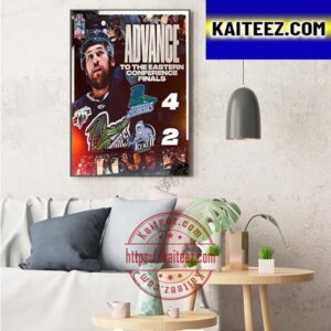 Florida Everblades Advance To The Eastern Conference Finals Art Decor Poster Canvas