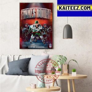 Florida Everblades Are 2023 Eastern Conference Champions Finals Bound Art Decor Poster Canvas