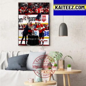 Florida Panthers Are Winners 2023 Eastern Conference Champions Art Decor Poster Canvas