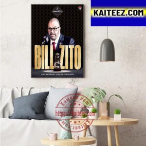 Florida Panthers Bill Zito Is The 2022-23 Jim Gregory General Manager Of The Year Award Art Decor Poster Canvas