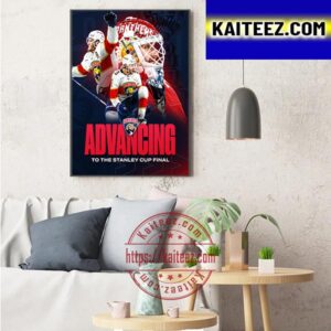 Florida Panthers Sweep Carolina Hurricanes To Advance To The Stanley Cup Final Art Decor Poster Canvas