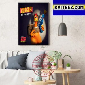 Ginger Voiced By Thandiwe Newton In Chicken Run Dawn Of The Nugget Art Decor Poster Canvas