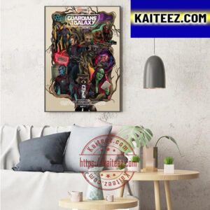 Guardians Of The Galaxy Vol 3 2023 New Poster By Fan Art Art Decor Poster Canvas