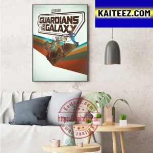 Guardians Of The Galaxy Vol 3 Poster Art By Fan Art Decor Poster Canvas