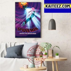 Gwen Stacy Is Spider Woman In Spider Man Across The Spider Verse Art Decor Poster Canvas
