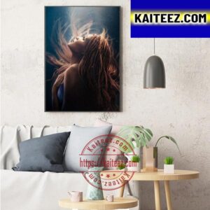 Halle Bailey As Ariel In The Little Mermaid Of Disney Art Decor Poster Canvas