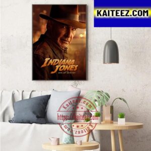 Harrison Ford As Indiana Jones In Indiana Jones And The Dial Of Destiny Art Decor Poster Canvas