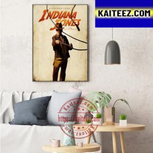 Indiana Jones And The Dial Of Destiny New 4DX Poster Art Decor Poster Canvas