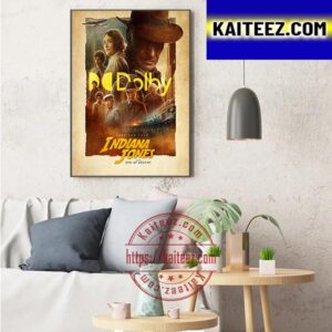 Indiana Jones And The Dial Of Destiny New Dolby Cinema Poster Art Decor Poster Canvas