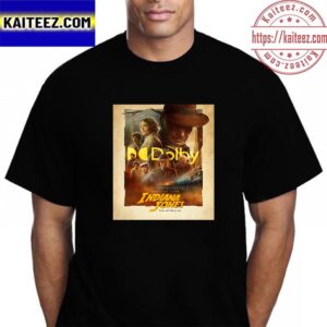 Indiana Jones And The Dial Of Destiny New Dolby Cinema Poster Vintage T-Shirt