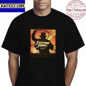 Indiana Jones And The Dial Of Destiny New ScreenX Poster Vintage T-Shirt