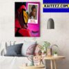 Issa Rae is Jessica Drew In Spider Man Across The Spider Verse Art Decor Poster Canvas