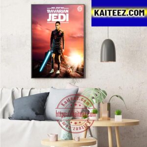 Jamal Musiala Happy Star Wars Day May The Fourth Be With You Art Decor Poster Canvas