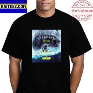 Jason Statham In Meg 2 The Trench New Poster Vintage T-Shirt