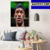 Jimmy Butler Gets The Larry Bird Trophy For 2023 NBA Eastern Conference Finals MVP Art Decor Poster Canvas