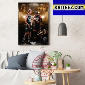 Jimmy Butler Wins The Larry Bird Trophy For 2023 NBA Eastern Conference Finals MVP Art Decor Poster Canvas