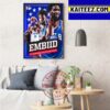 New York Knicks Advance To The 2023 NBA Eastern Conference Semifinals Art Decor Poster Canvas