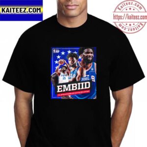 Joel Embiid Is The 7th International Kia MVP In NBA History Vintage T-Shirt