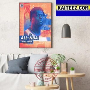 Julius Randle Is NBA All-NBA Third Team Of New York Knicks Art Decor Poster Canvas