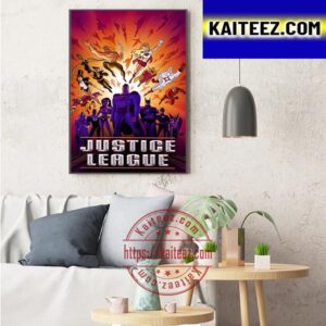 Justice League Unlimited New Poster Art Decor Poster Canvas