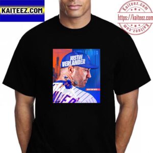 Justin Verlander Makes New York Mets Debut In The Motor City Vintage T-Shirt