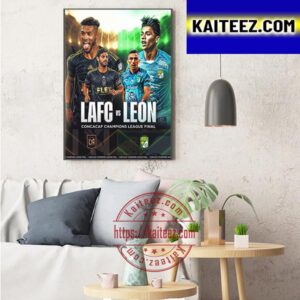 LAFC Vs Leon In The 2023 CONCACAF Champions League Final Art Decor Poster Canvas