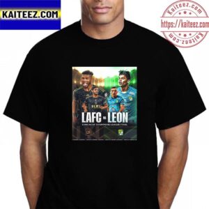LAFC Vs Leon In The 2023 CONCACAF Champions League Final Vintage T-Shirt