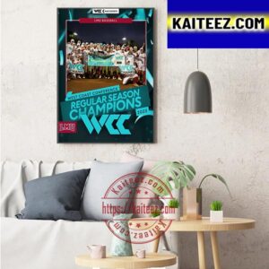 LMU Baseball Is The West Coast Conference Regular Season Champions Art Decor Poster Canvas