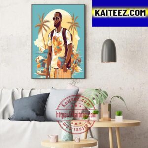 LeBron James And Los Angeles Lakers Eliminated From NBA Finals Art Decor Poster Canvas