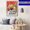 Los Angeles Lakers Advance To The Western Conference Finals Art Decor Poster Canvas