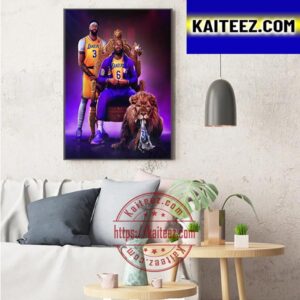 Los Angeles Lakers Are Back In The Western Conference Finals Art Decor Poster Canvas