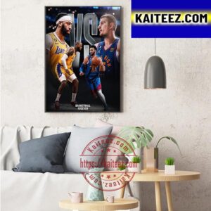 Los Angeles Lakers Vs Denver Nuggets In The Western Conference Finals Art Decor Poster Canvas