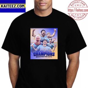 Manchester City Are The 2022-23 Premier League Champions Vintage T-Shirt