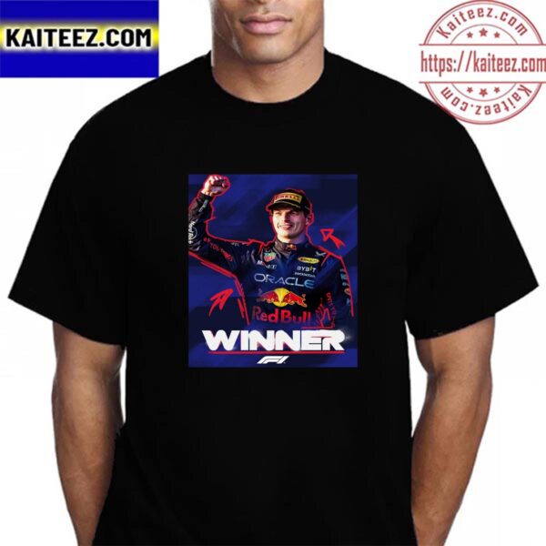 Max Verstappen Is The Winner Miami GP F1 Vintage T-Shirt